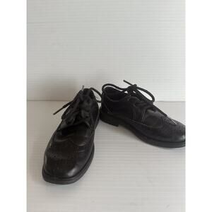 Josmo Basic Casual Boys Dress Shoes Oxford Black Big Kid Size 7 Wedding